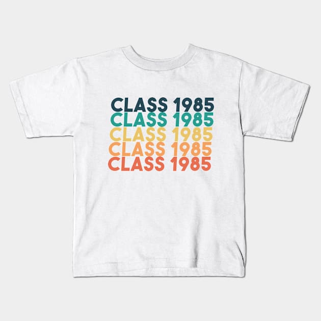 Class 1985 Kids T-Shirt by Everyday Inspiration